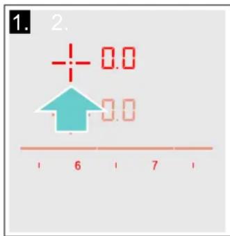 1. 2. + 0.0 - 0.0 6 7