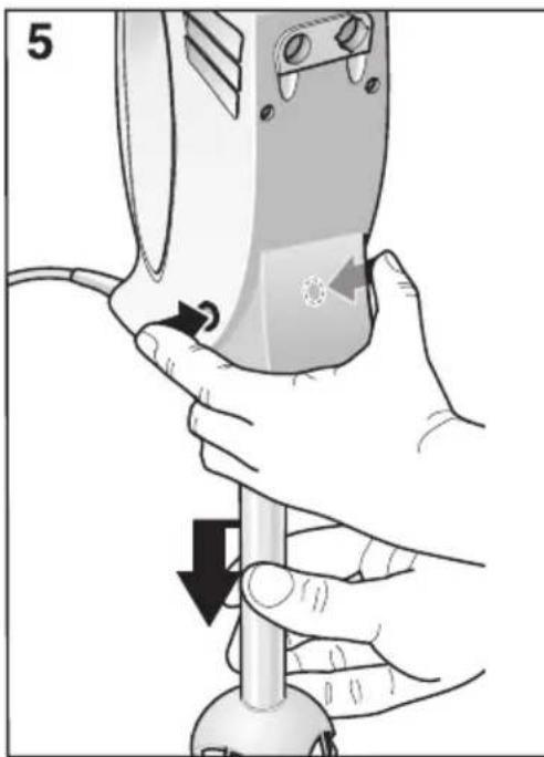 Illustration of hands operating a sewing machine with directional arrows indicating motion (no text or symbols)