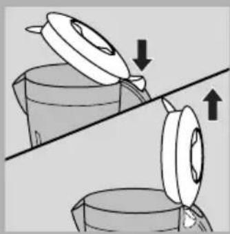 Diagram showing two mechanical components with arrows indicating movement or force, no text or symbols present