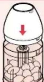 PHILIPS Essence HR1356 - Chopper (types HRI356, HRI357 only) - 2