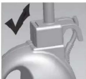 3D rendered mechanical component with a black checkmark overlay (no text or symbols)