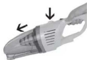 Cleanmaxx Z 09641 - Stofreservoir leegmaken en fi Iter reinigen - 1