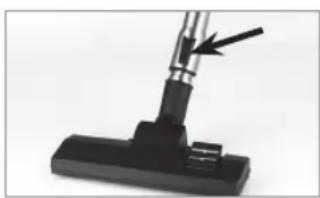 Cleanmaxx Z 09242 - Lengte van de telescopische buis verstellen - 1