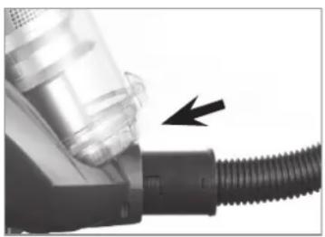 Cleanmaxx Z 08938 - Mettre en place/retirer le tuyau - 1