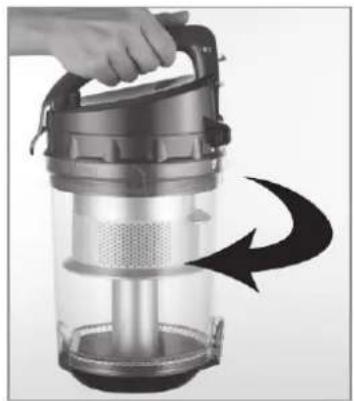 Cleanmaxx Z 08938 - Cleaning the dust fi Iter - 1