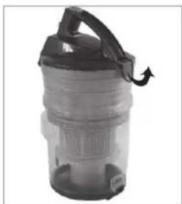Cleanmaxx Z 08925 - Cleaning the dust filter and the plastic dust filter - 2