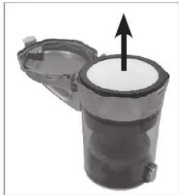 Cleanmaxx Z 08919 - Stofffilter en schuimstofffilter reinigen - 4