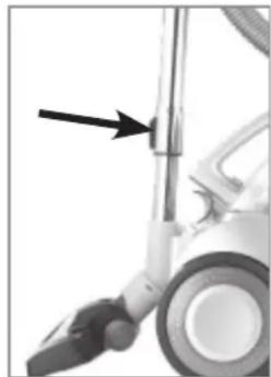 Cleanmaxx Z 08919 - Lengte van de telescopische buis verstellen - 1