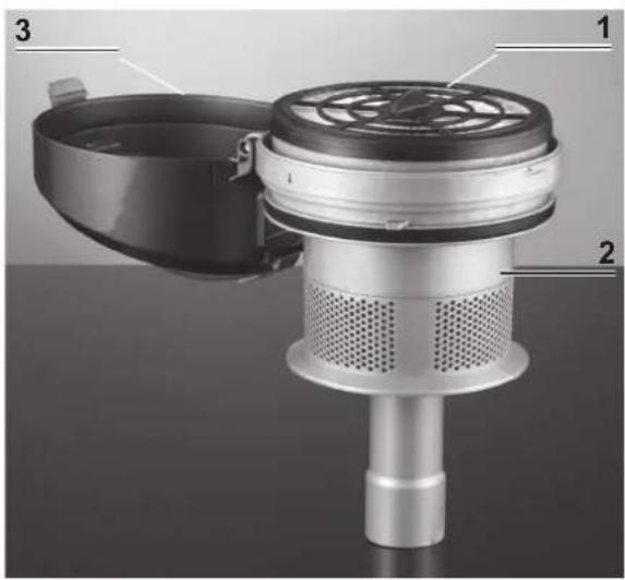 Cleanmaxx Z 07504 - Übersicht Filtereinheit mit HEPA-Filter - 1