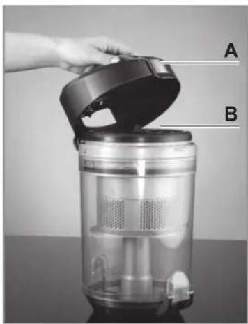 Cleanmaxx Z 07504 - Cleaning the HEPA Filter - 2