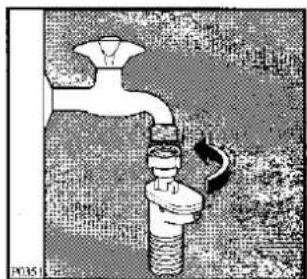 Illustration d'un robinet avec une vanne insérée dans un tuyau, montrant les composants internes (sans texte ni symbole)