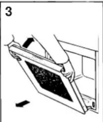 Diagram of a hand holding a device with a screen, showing internal components and a small object (no text or symbols)