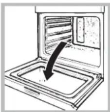 INDESIT FL20 A - Nettoyage de la porte - 1