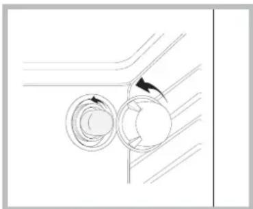 INDESIT FL20 A - Sostituire la lampadina - 1