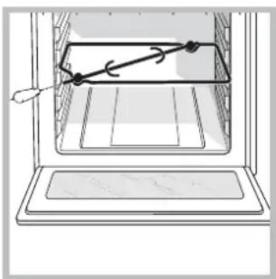 INDESIT FL20 A IX - Drehspieß (nur bei einigen Modellen) - 1