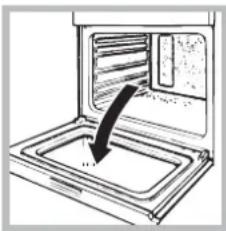 INDESIT FL 26 KCB IX - Limpeza da porta - 1