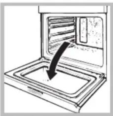 INDESIT FIMS 51 KA AX S - De ovendeur reinigen - 1