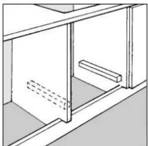 INDESIT P31IB - Installation der Einbaukochmulde - 5