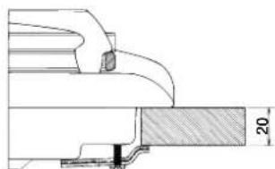 INDESIT P31IB - Installation der Einbaukochmulde - 3