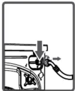 Diagram of a car fuel pump assembly with valve and valve components (no text or labels)