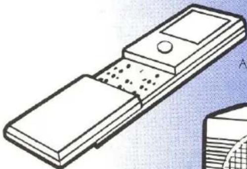 Illustration of a handheld device with a rectangular body and internal components, no visible text or symbols.