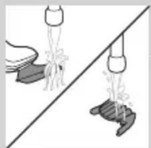 Illustration of two hands holding objects, one above and one below, separated by a diagonal line (no text or symbols)