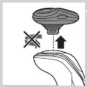 PHILIPS SHAVER Series 5000 S5650 - Отстранување или прикачување на додатоците на кликнување - 1