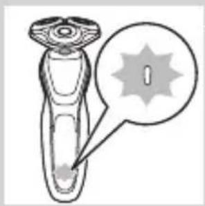 PHILIPS SHAVER Series 5000 S5650 - Treguesi i ngarkimit të baterisë me 3 Ilamba - 2