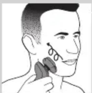 PHILIPS SHAVER Series 5000 S5650 - Влажное бритье - 3