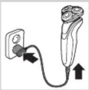 PHILIPS SHAVER Series 5000 S5650 - Adapteriga laadimine - 1