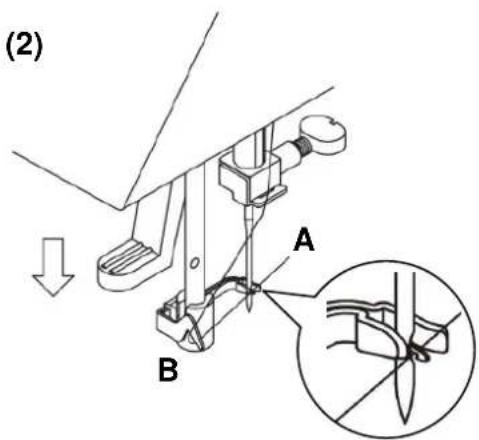 (2) A B