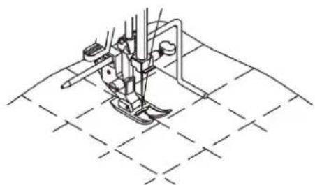 AEG 11680 - QUILTFÜHRUNG (Sonderzubehör) / QUILTER GUIDE (Optional) - 1