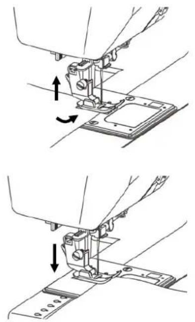 AEG 11680 - ÄNDERN DER NÄHRICHTUNG / CHANGE SEWING DIRECTION - 1