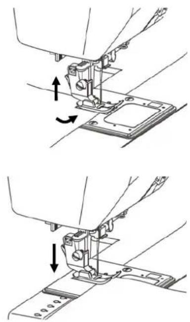 AEG 11681 - ÄNDERN DER NÄHRICHTUNG / CHANGE SEWING DIRECTION - 1
