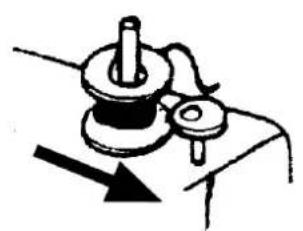 MEDION MD11836 - Winding thread on to the bobbin - 5