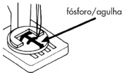 fósforo/agulha