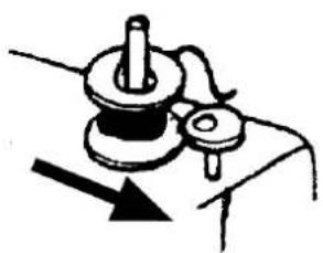 MEDION MD11836 - Encher a bobina da linha inferior - 4
