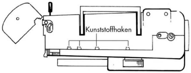 Kunststoffhaken