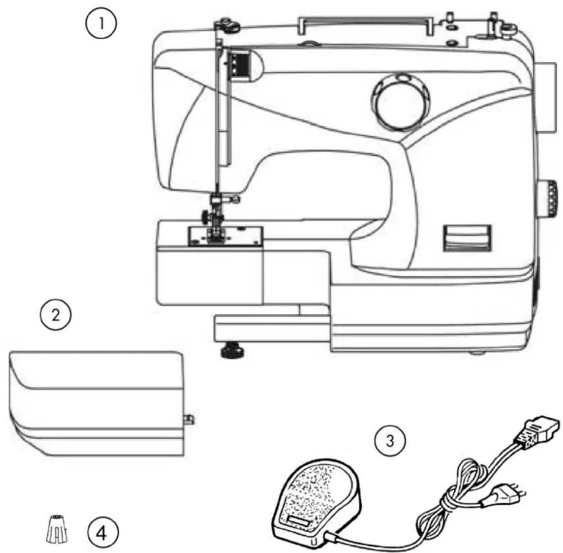 MEDION MD11836 - Material fornecido - 1