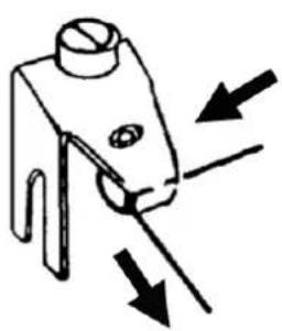 MEDION MD11836 - Threading the upper thread - 2