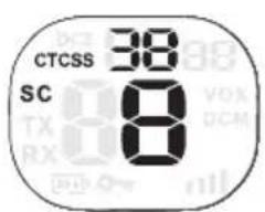 CTCSS 38 SC 8