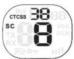 CTCSS 38 SC 80