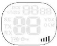 PCS circles 88:00 SC TX RX 08 VOX DCM 125 One