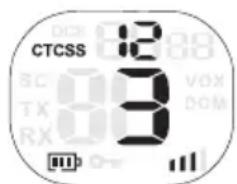 CTCSS 8.3 SC 0.68 TX 0.68 RX 0.68 vox DCM