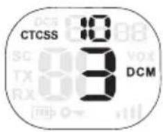CTCSS 10 3 DCM