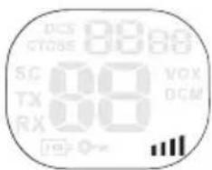 DCS CROSS 88:00' SC TX 00'00' RX 00'00' VOX DCM 123 One