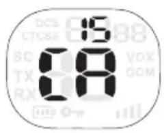 DCS CTCSS 88 SC TX RX 08 VOX DCM
