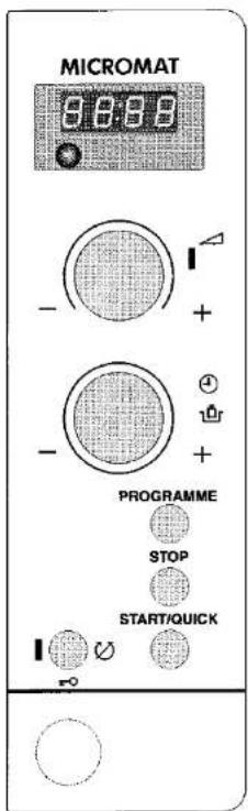 MICROMAT PROGRAMME STOP START/QUICK