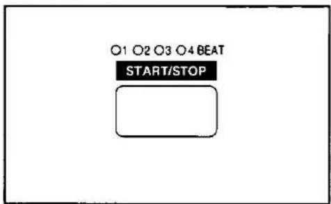 O1 O2 O3 O4 BEAT START/STOP