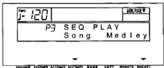 TJ= 120 P3 SEQ PLAY Song Medley